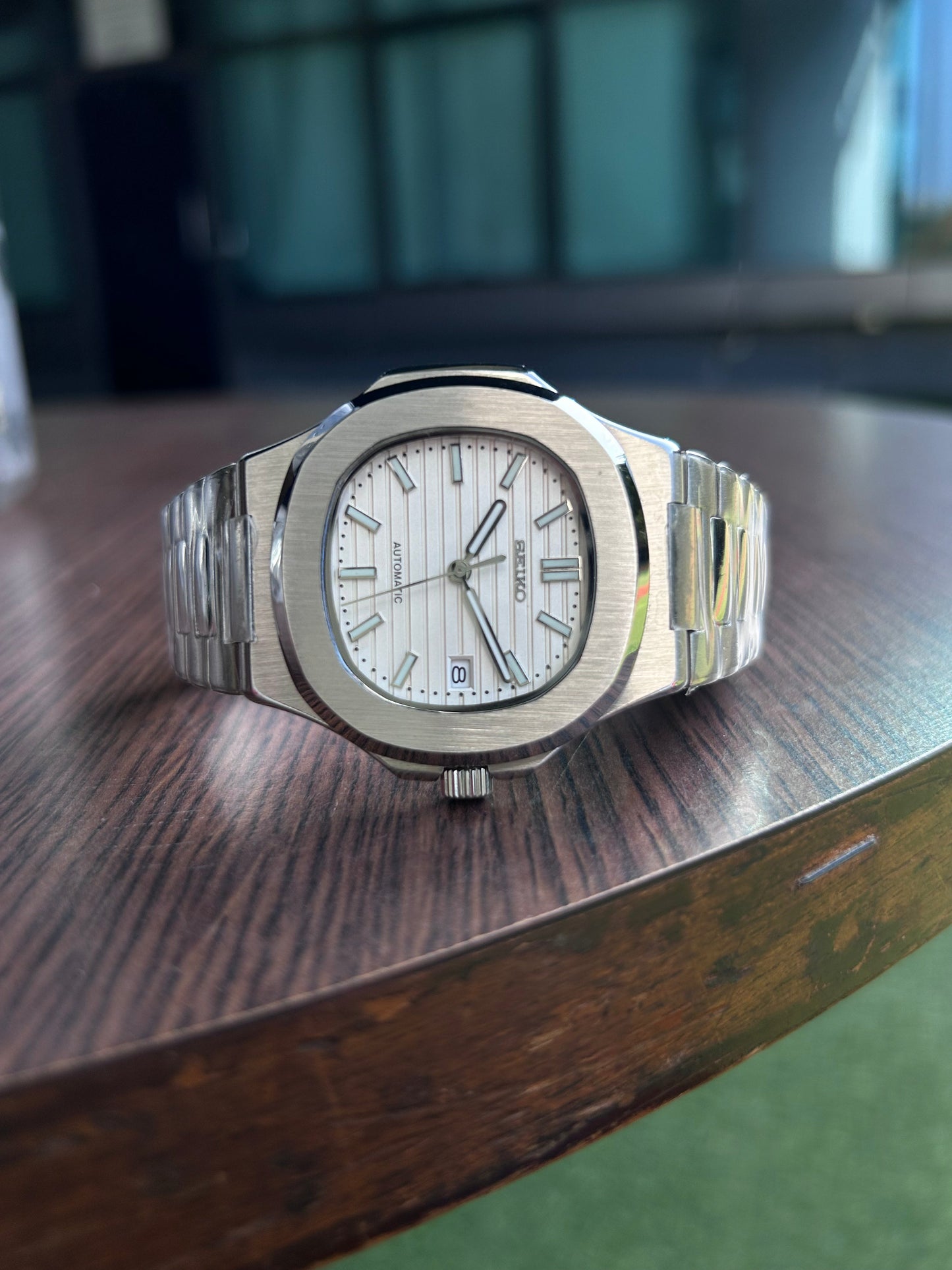 Seiko Nautilus Snowflakes Homage Mod