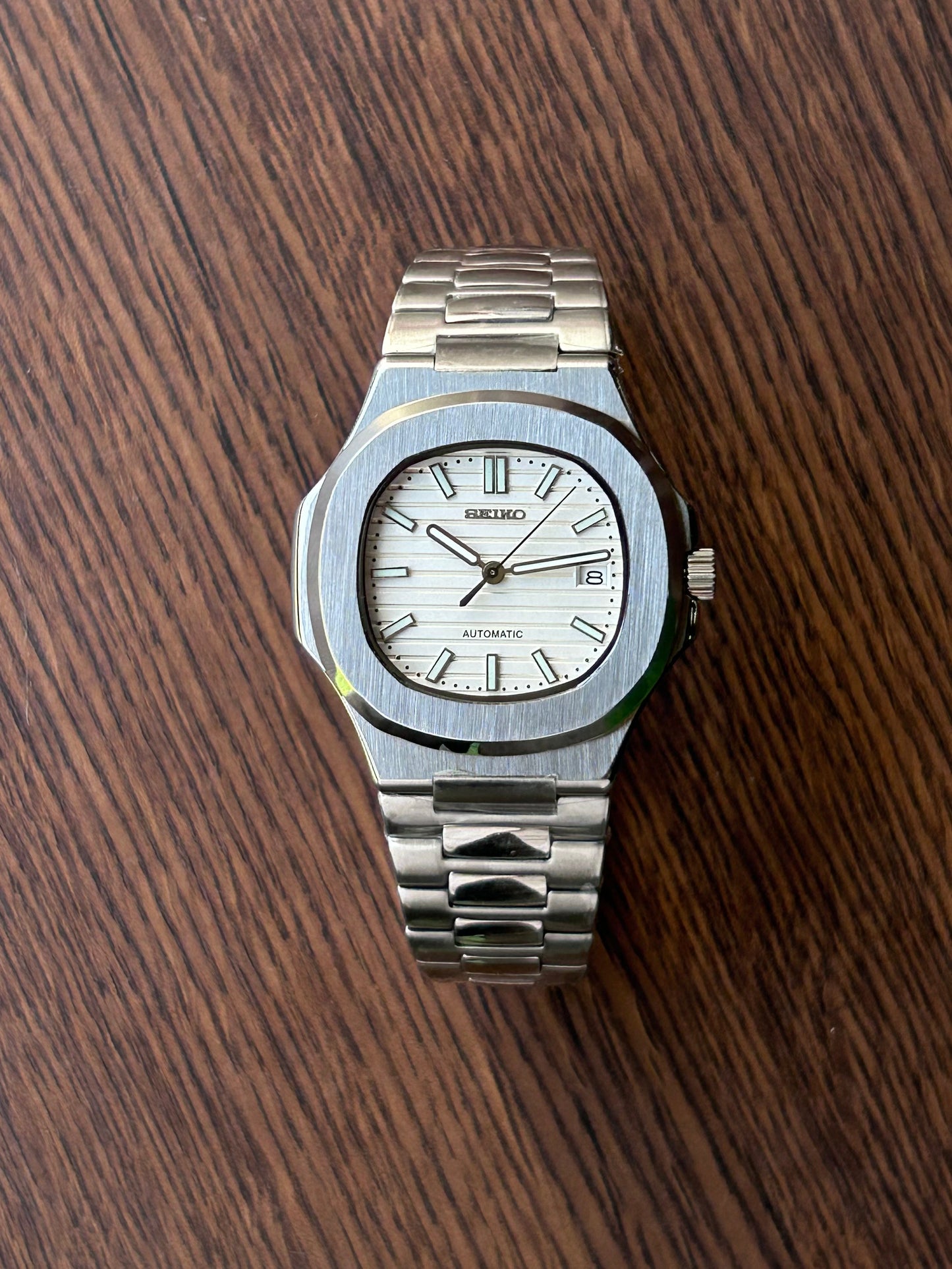 Seiko Nautilus Snowflakes Homage Mod