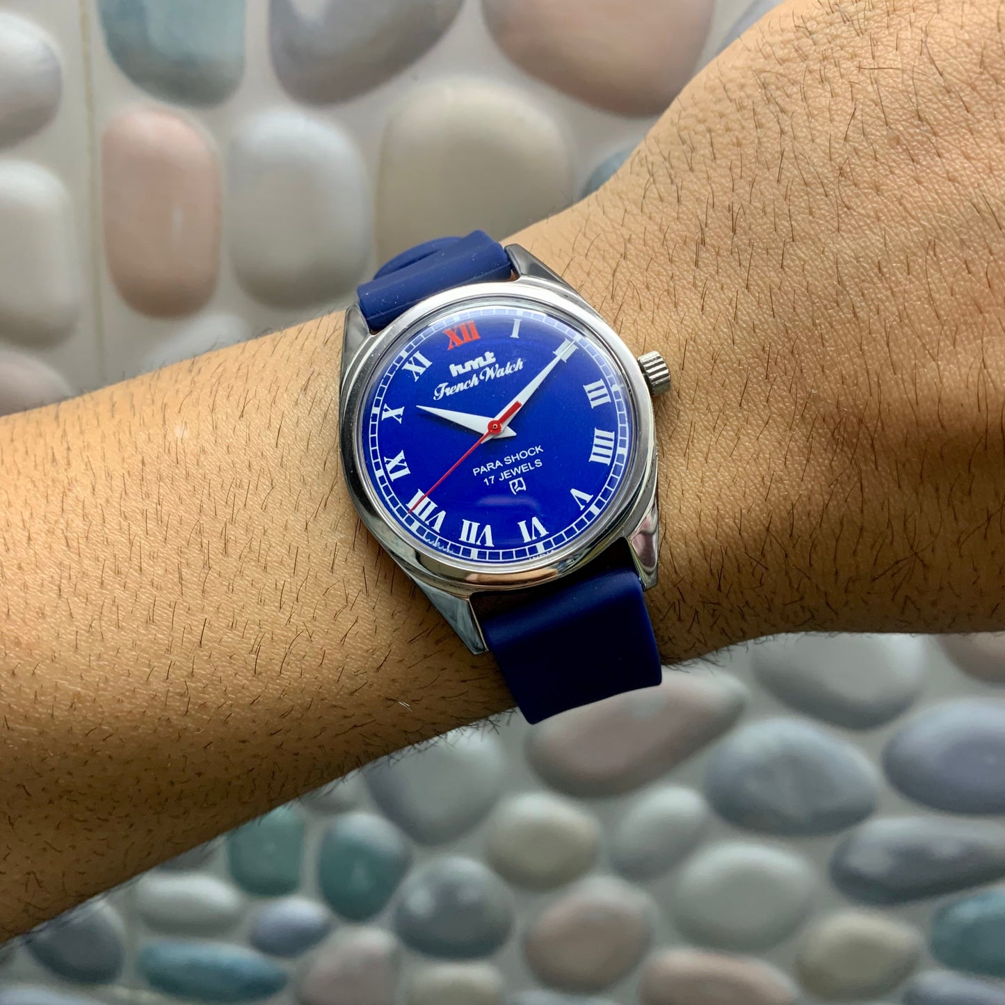 HMT French Black Unisex - Watch