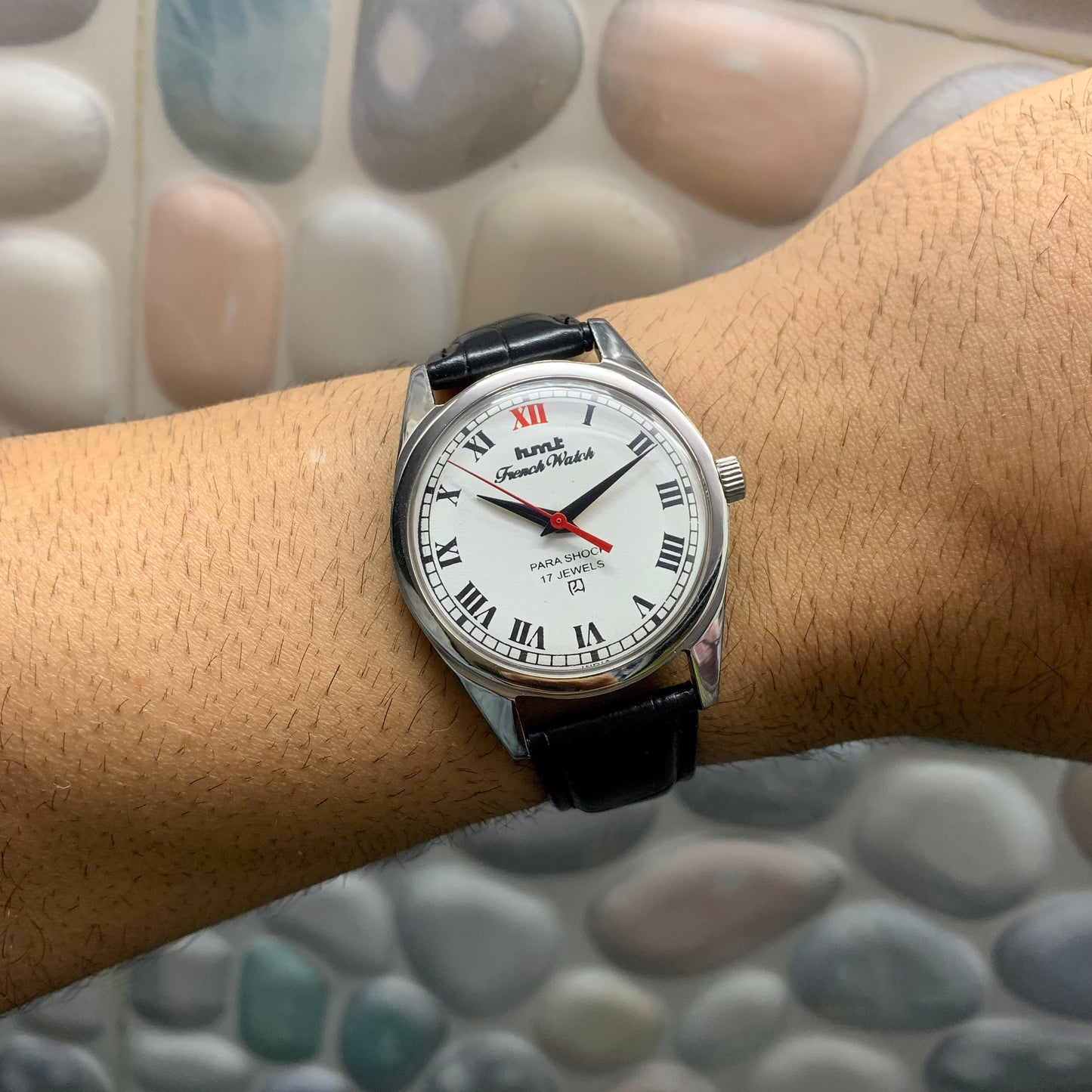 HMT French Black Unisex - Watch