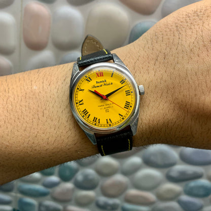 HMT French Black Unisex - Watch