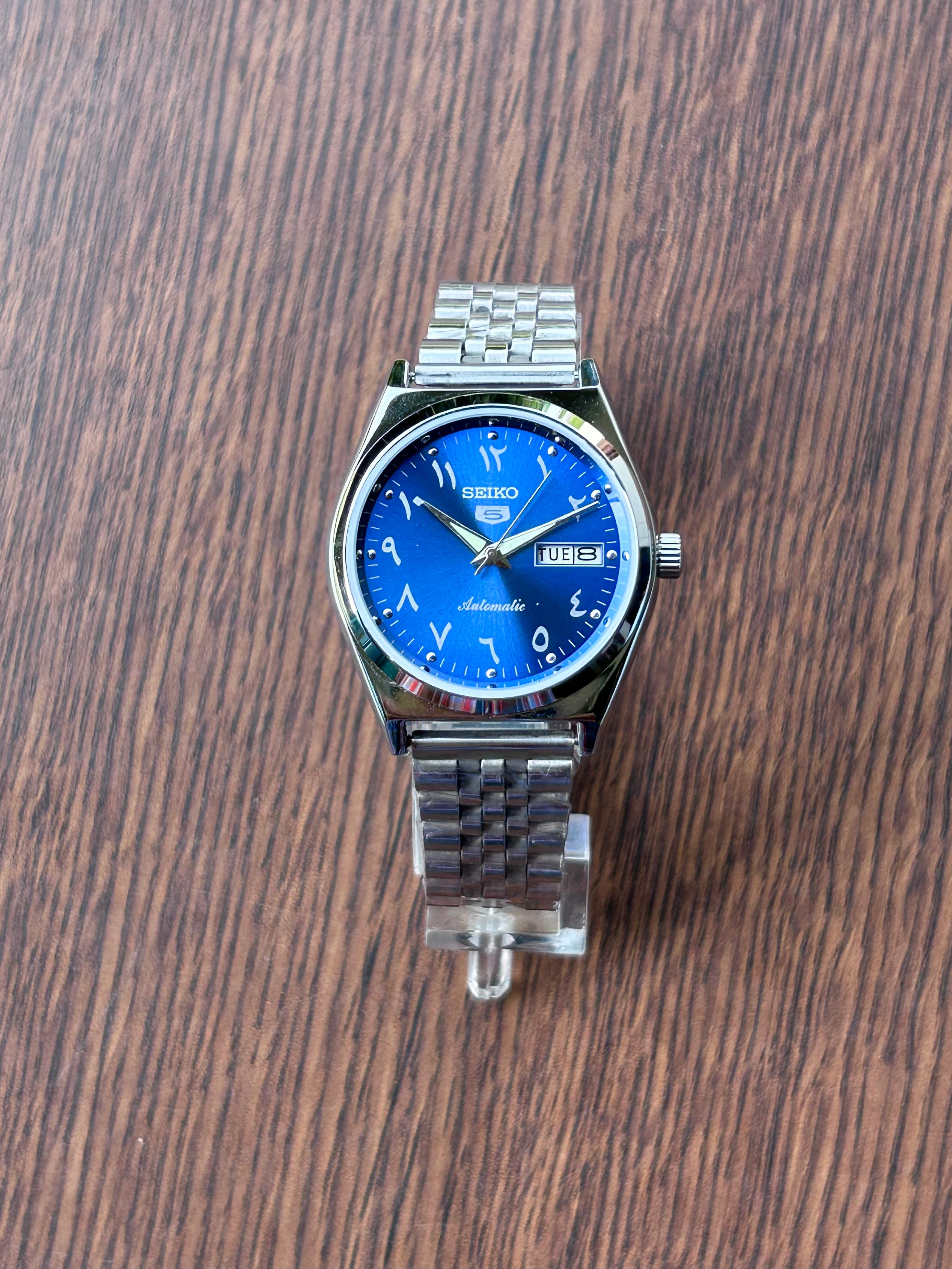SEIKO ARABIC- BLUE