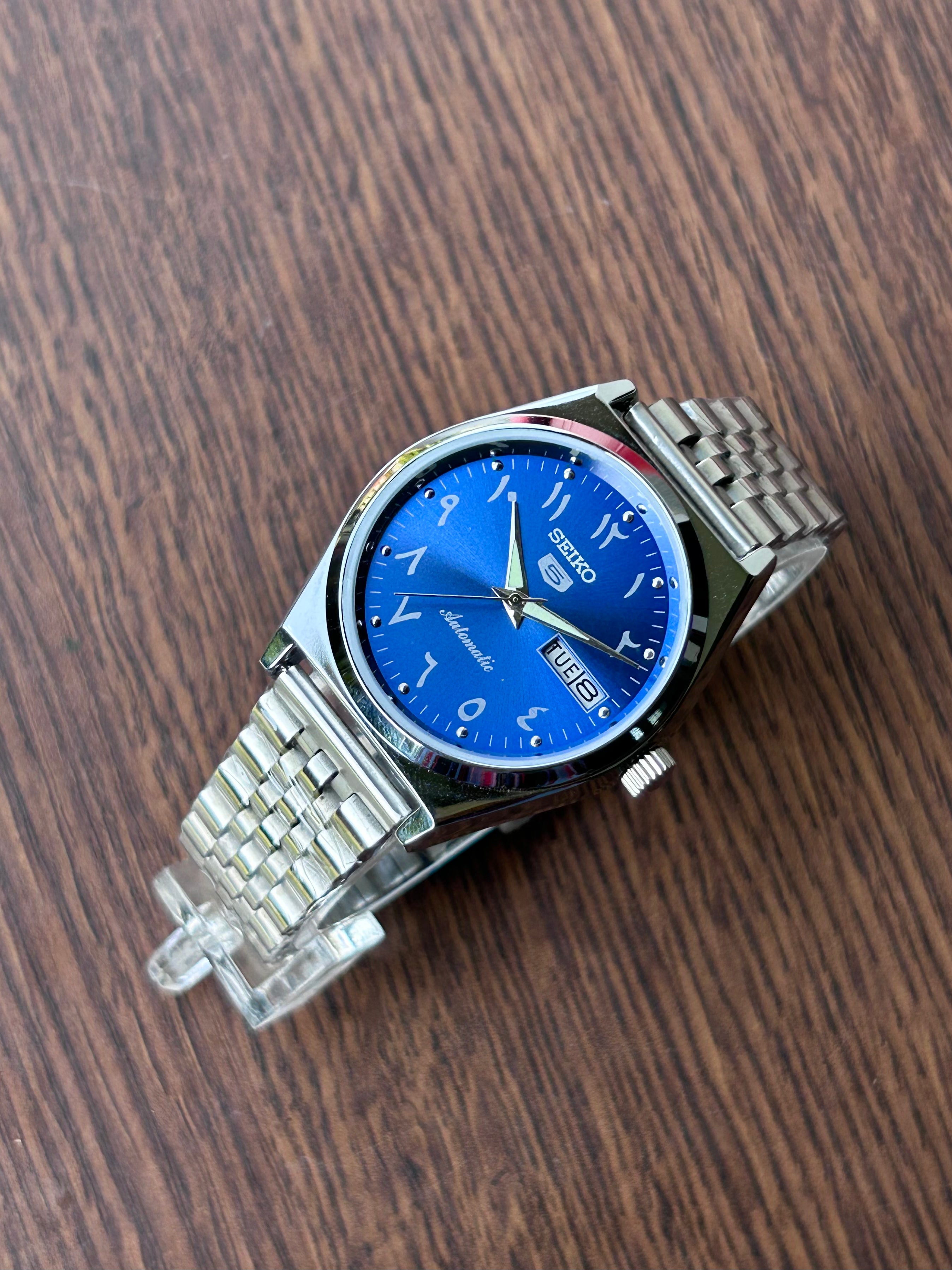 SEIKO ARABIC- BLUE