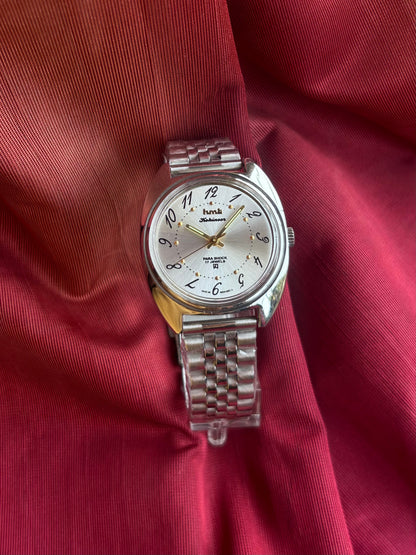 HMT Drunken  Silver  Sunburst