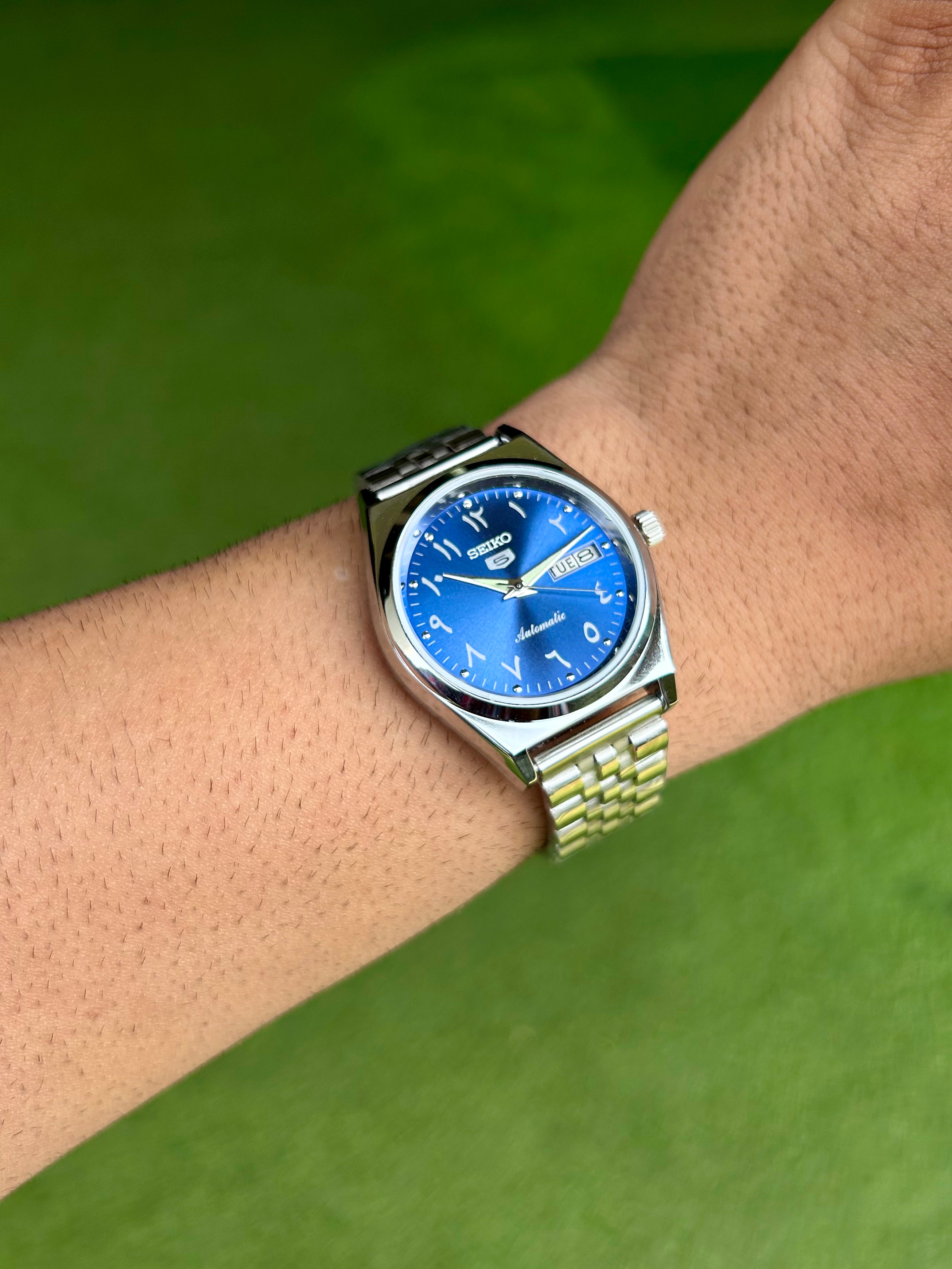 SEIKO ARABIC- BLUE