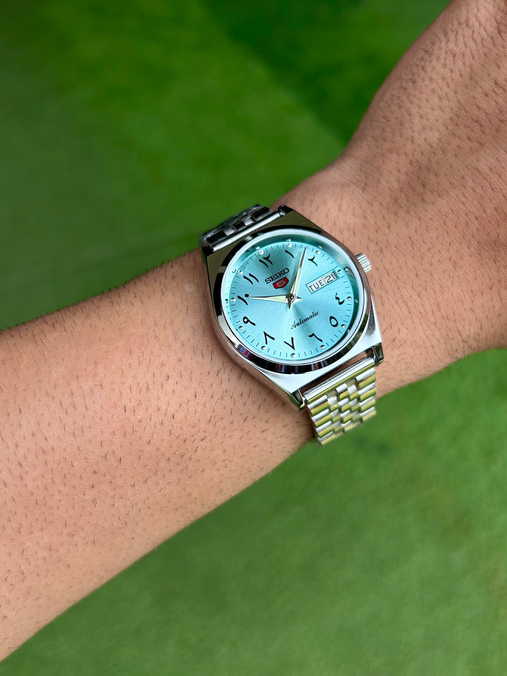 SEIKO ARABIC-TIFFANY BLUE