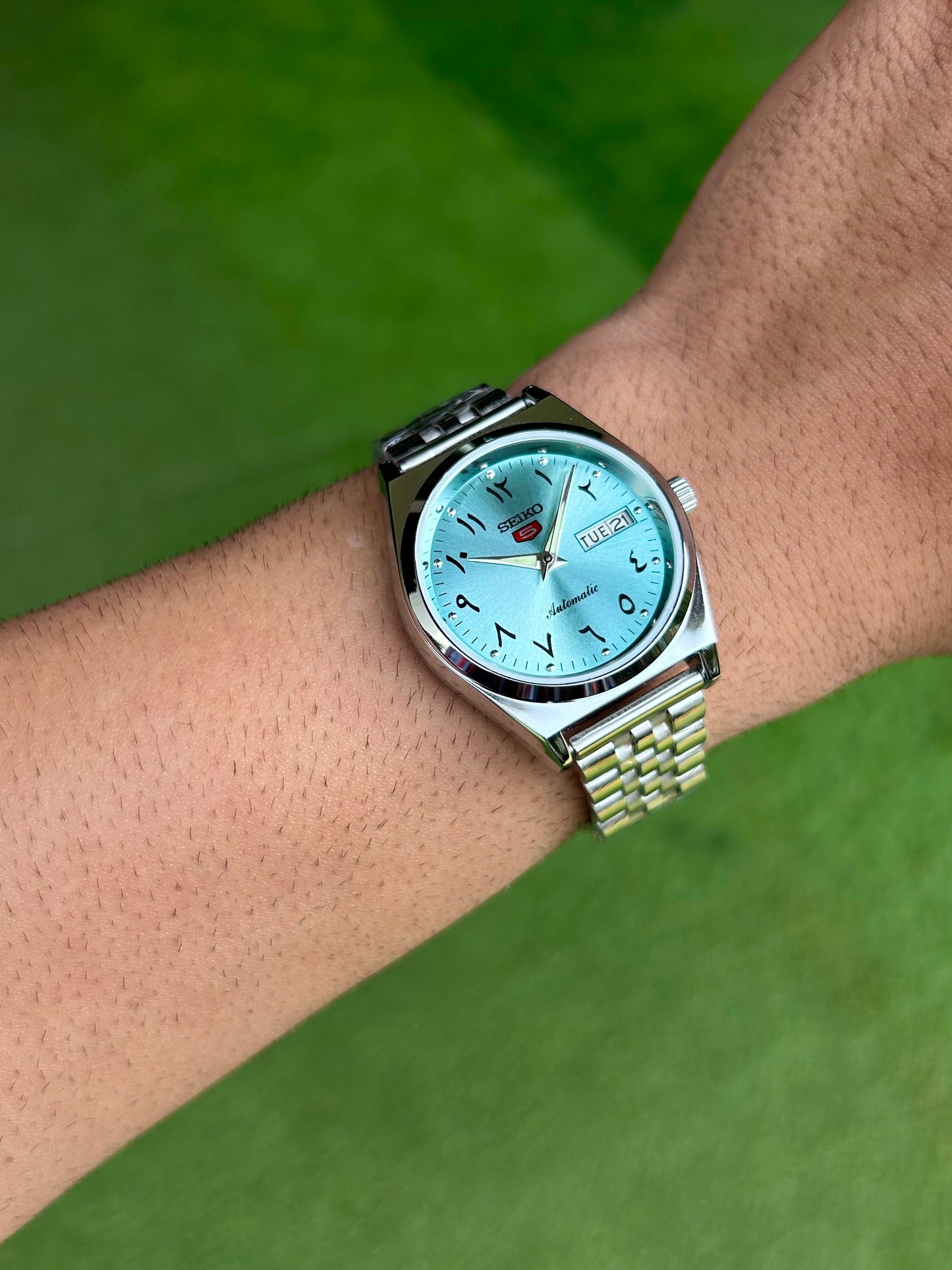 SEIKO ARABIC-TIFFANY BLUE