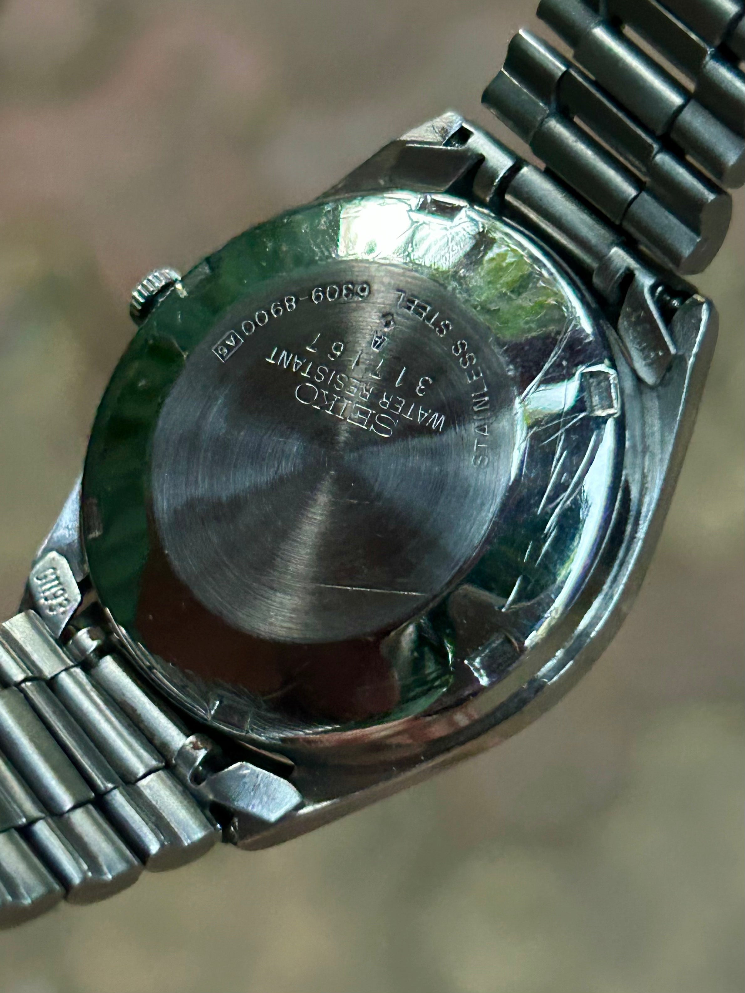 Seiko 5 - Golden Patterned Dial (Pre Owned)  Automatic 7009 Movement