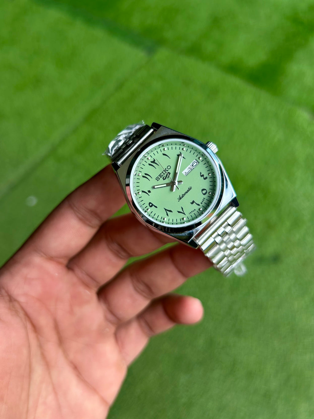 SEIKO ARABIC- OLIVE GREEN