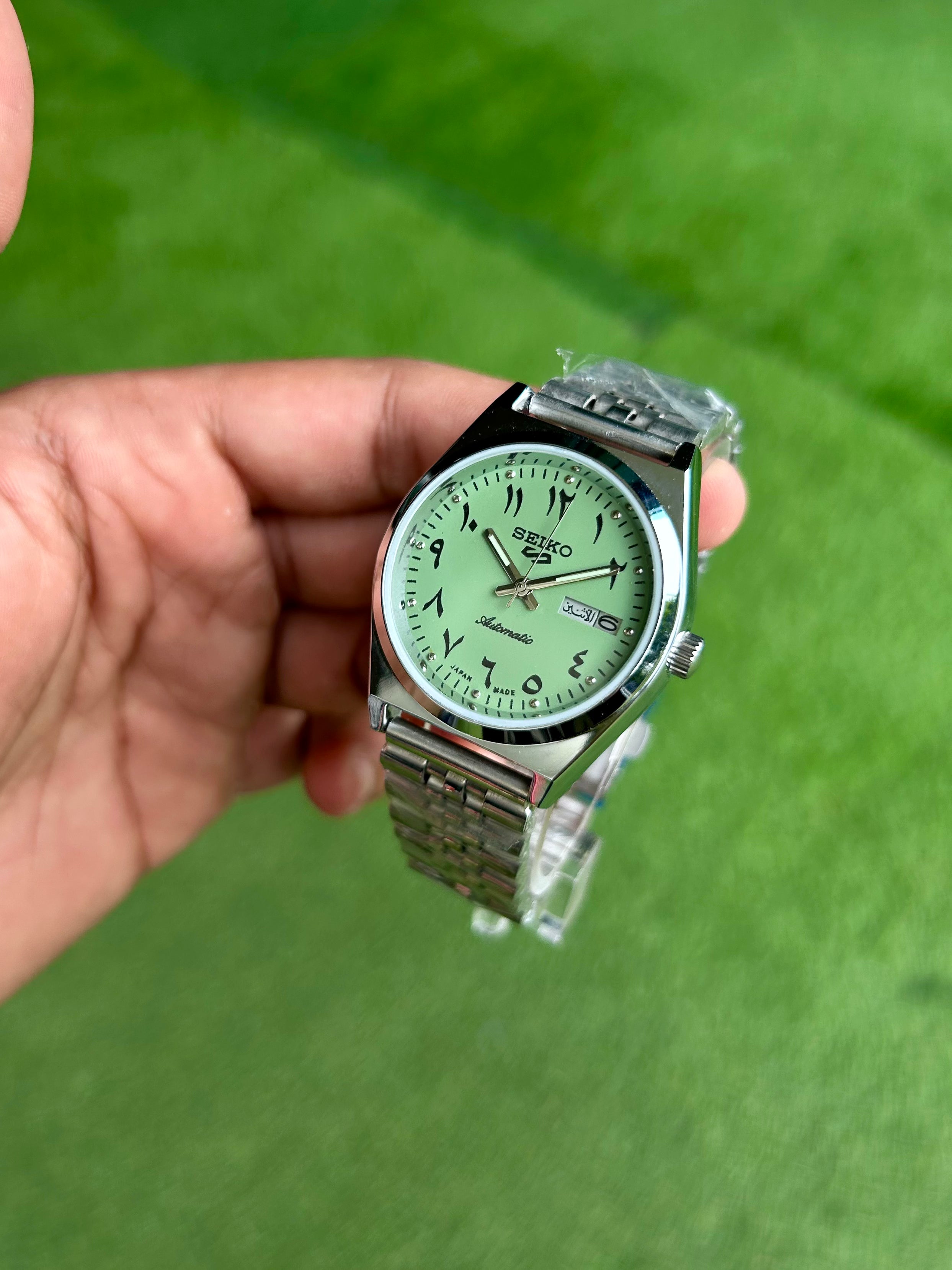 SEIKO ARABIC- OLIVE GREEN