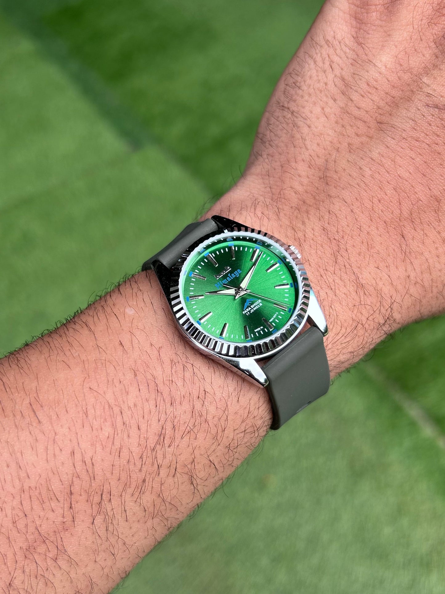 HMT Himalaya Black Sunburst Unisex - Watch