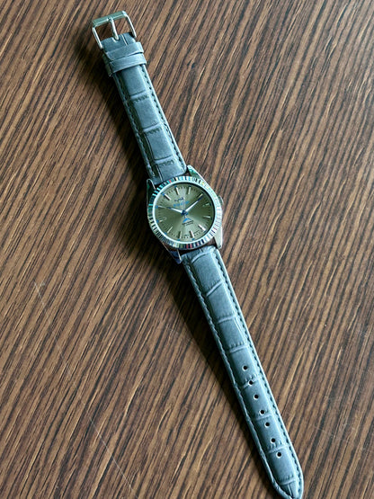 HMT Himalaya Grey Sunburst Unisex - Mod Watch