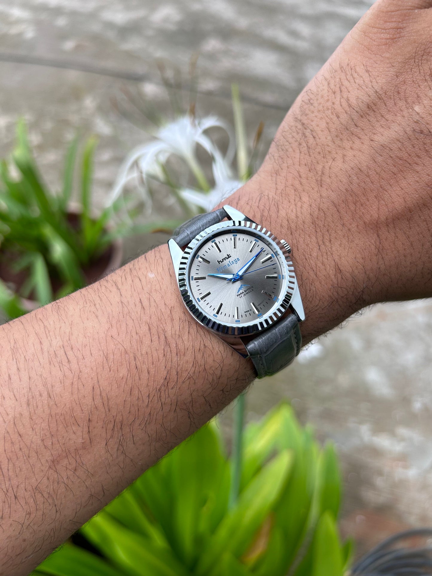 HMT Himalaya Black Sunburst Unisex - Watch