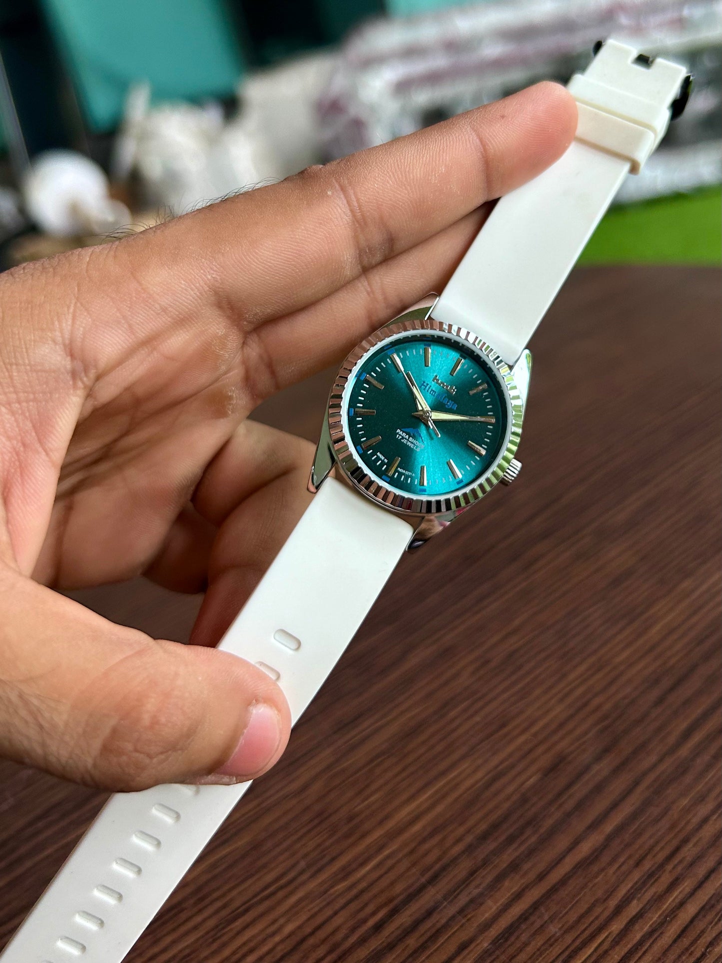 HMT Himalaya Tiffany Blue Unisex - Mod Watch