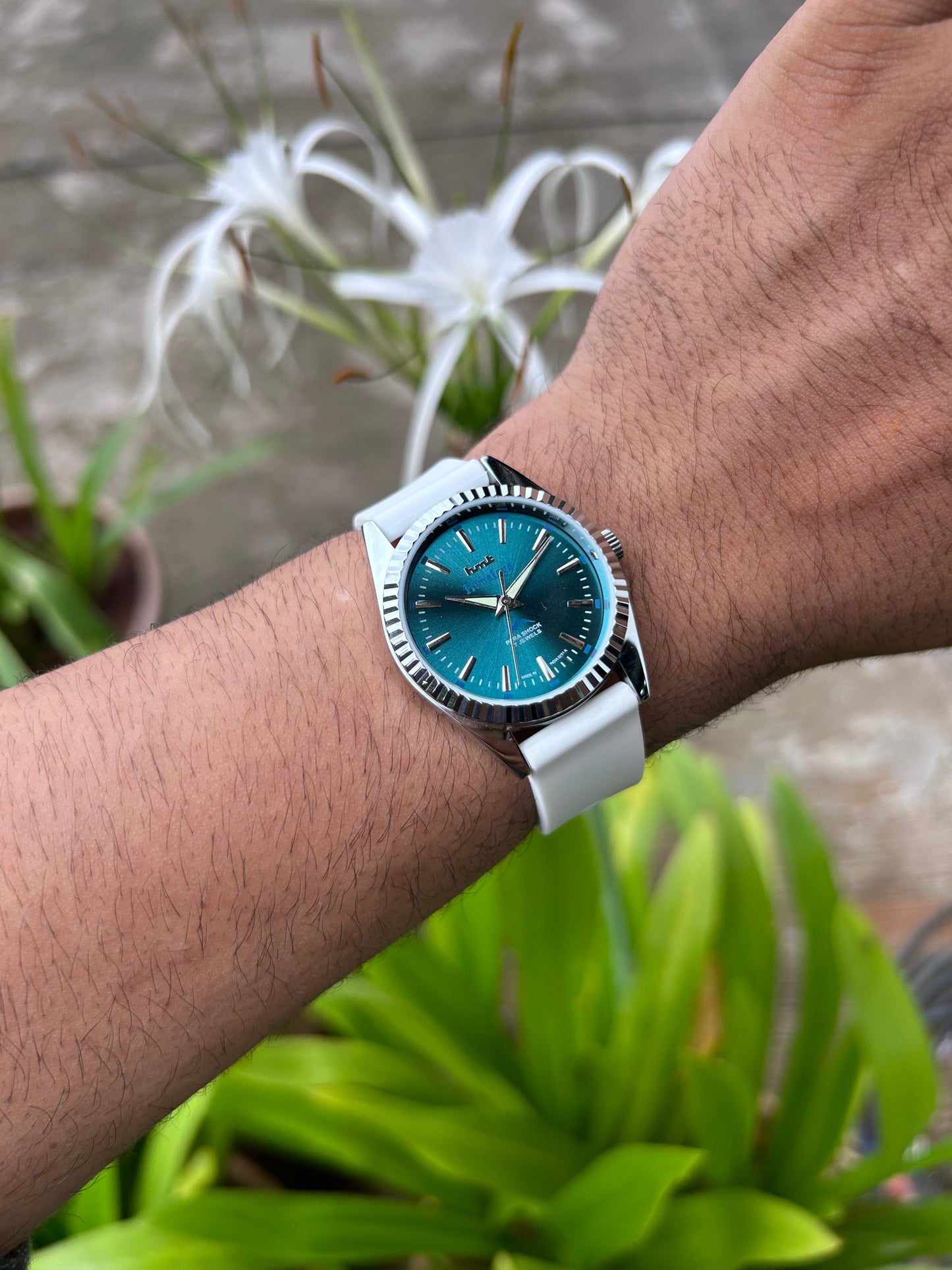 HMT Himalaya Black Sunburst Unisex - Watch