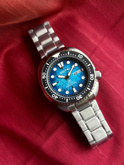 Seiko Special Edition Turtle Divers Automatic Blue & Black