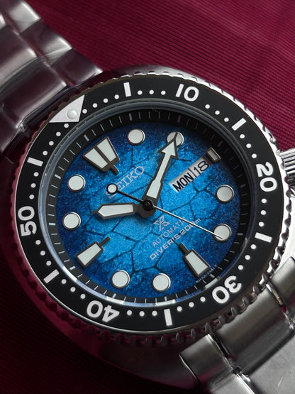 Seiko Special Edition Turtle Divers Automatic Blue & Black