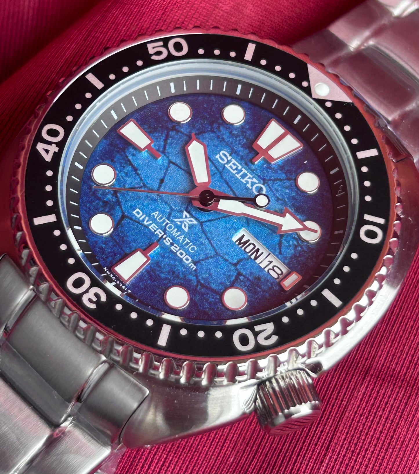 Seiko Special Edition Turtle Divers Automatic Blue & Black