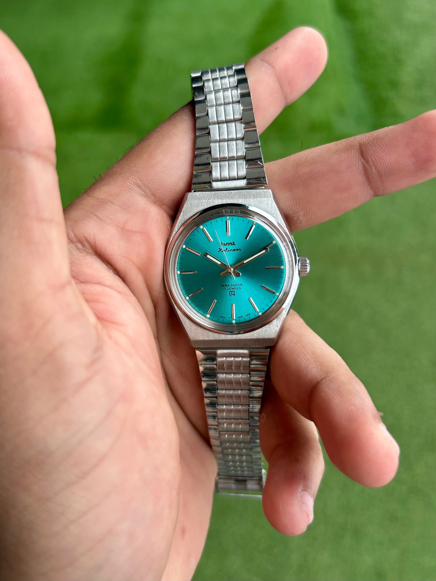 HMT PRX Kohinoor Tiffany Blue Sunburst- Mod