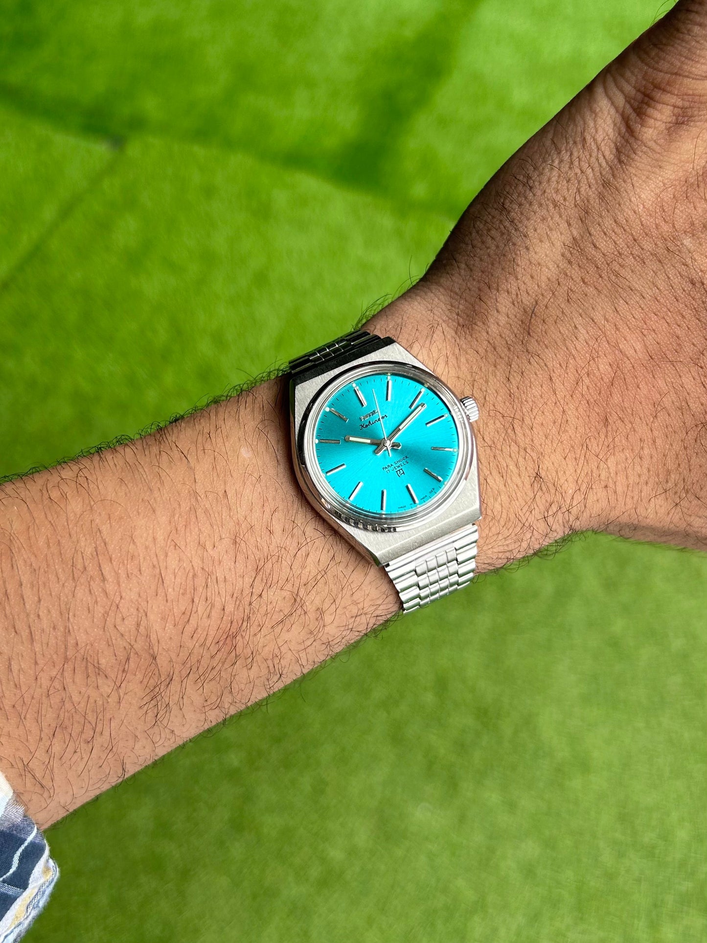 HMT PRX Kohinoor Tiffany Blue Sunburst- Mod