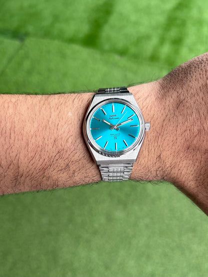 HMT PRX Kohinoor Tiffany Blue Sunburst- Mod