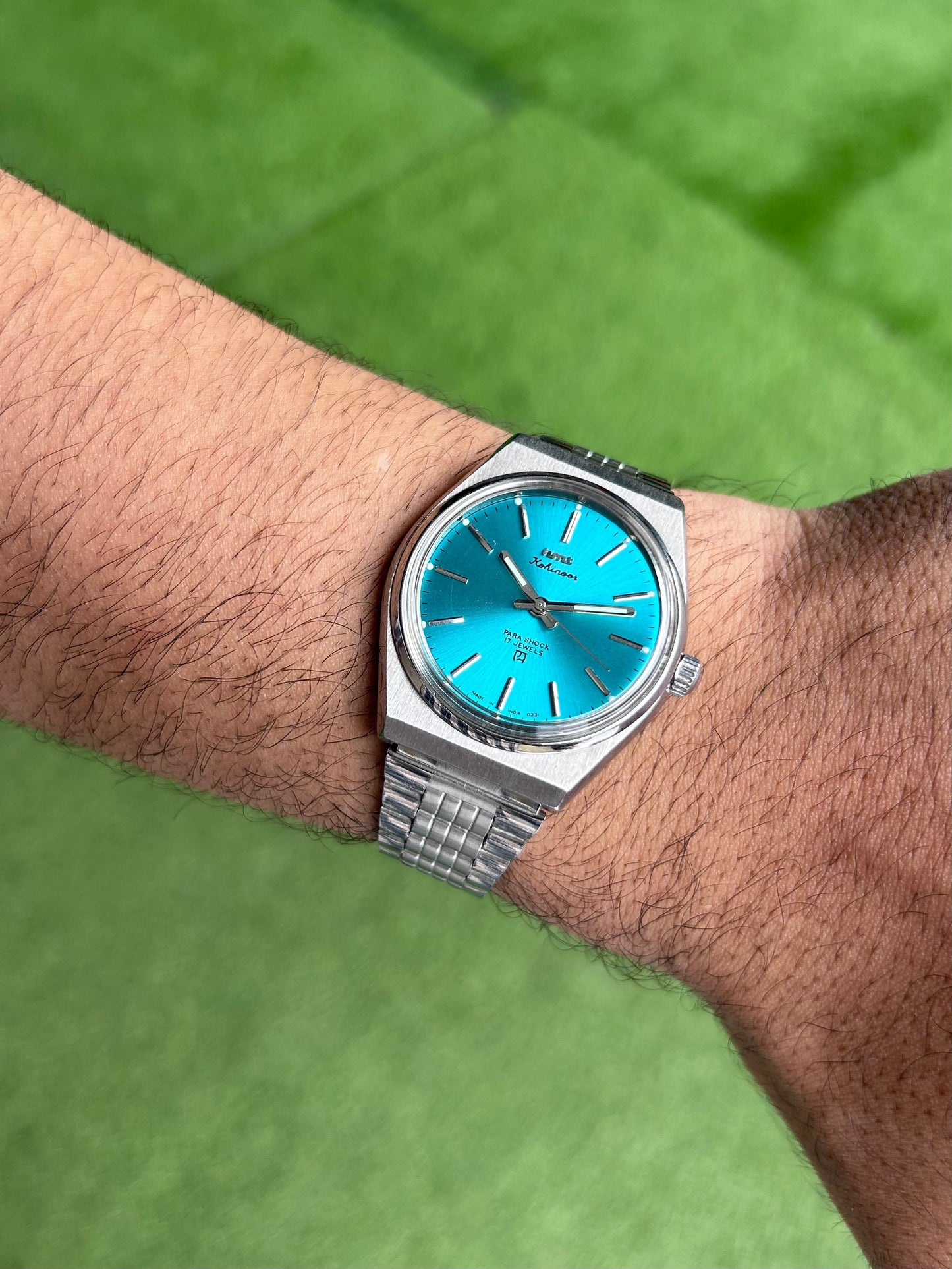 HMT PRX Kohinoor Tiffany Blue Sunburst- Mod