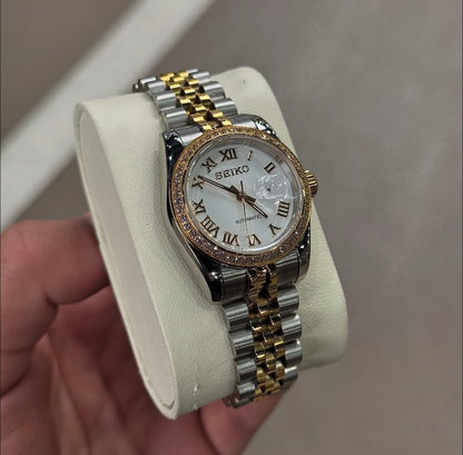 Seiko "Two-Tone Roman Diamond"