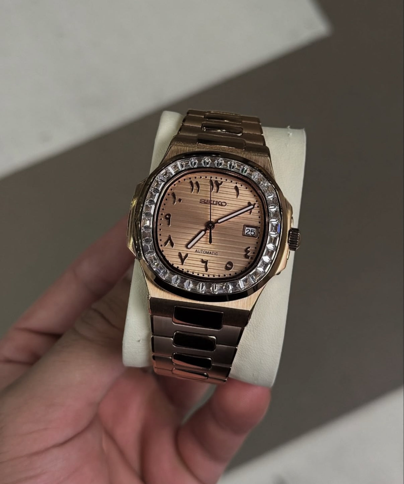 Seiko Nautilus"Arabic Rose Gold"