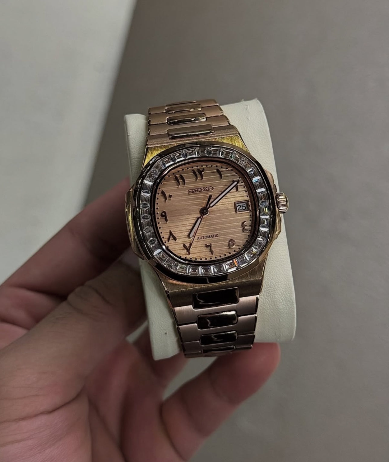 Seiko Nautilus"Arabic Rose Gold"