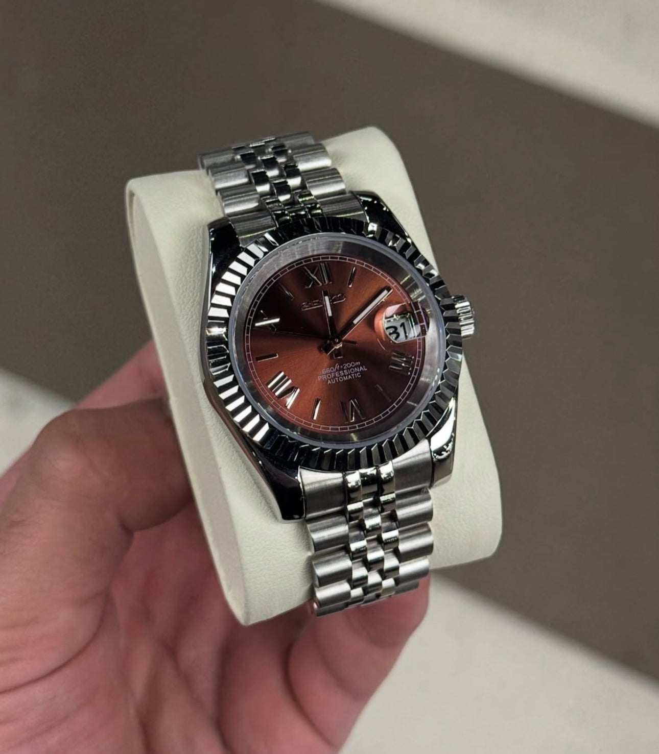 Seiko Datejust "Chocolate Roman"