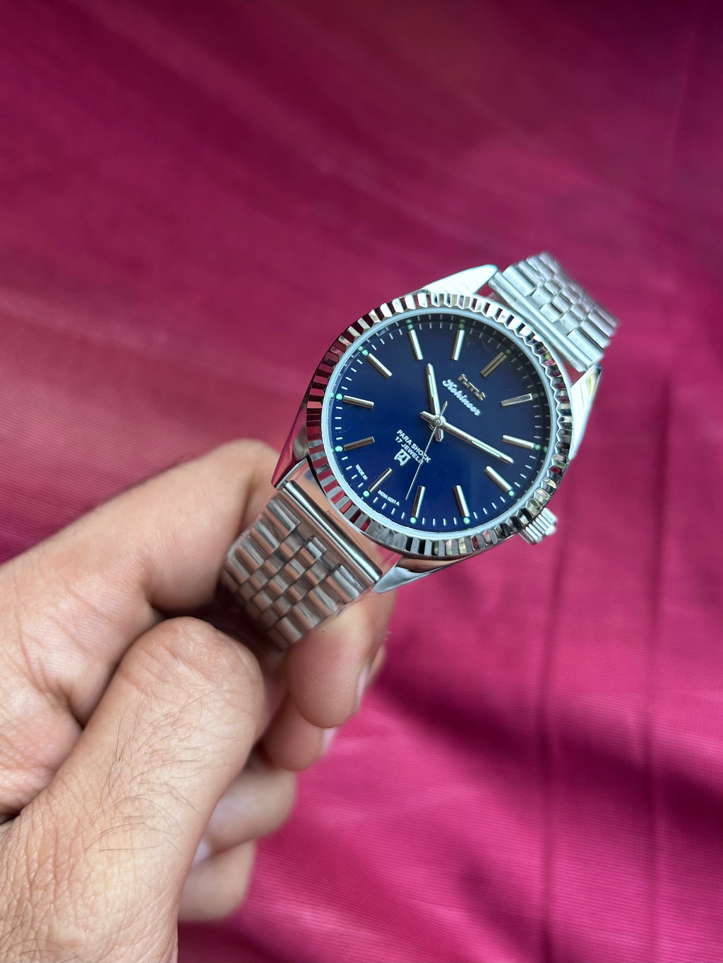 HMT Kohinoor BLUE Fluted