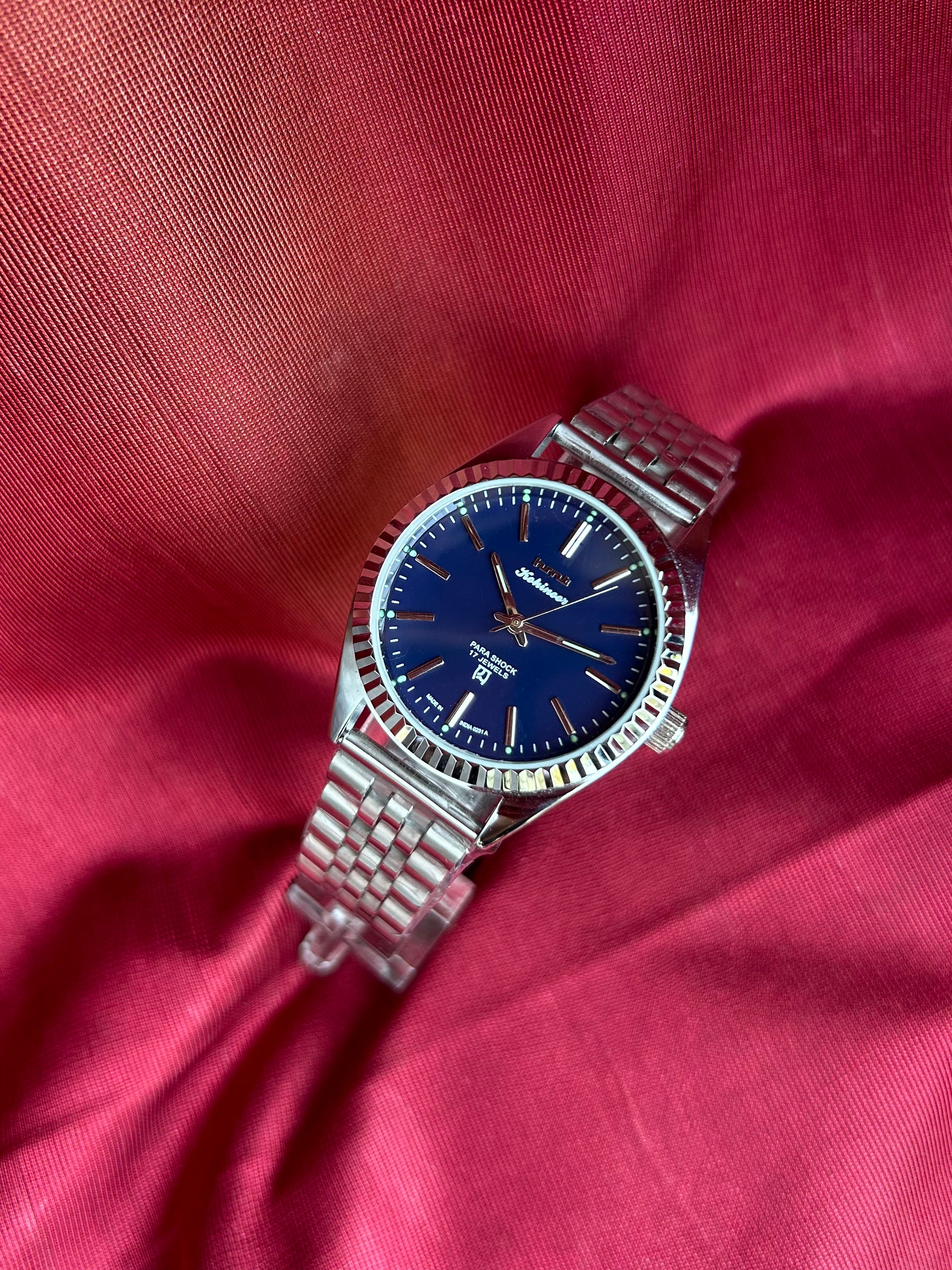 HMT Kohinoor BLUE Fluted