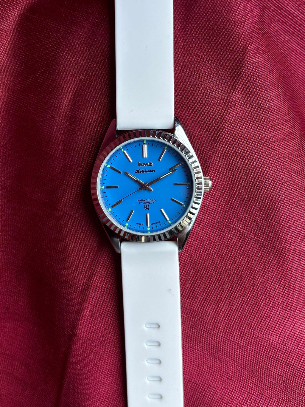 HMT Kohinoor Sky Blue Fluted