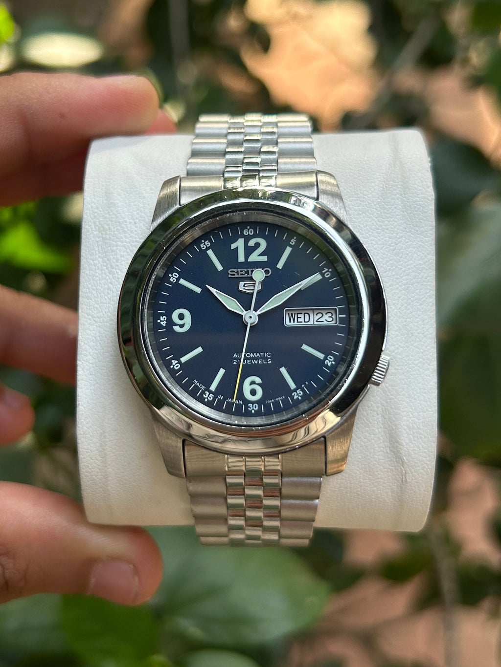 Seiko 5 Field Blue Dial  Automatic 7S26 Movement