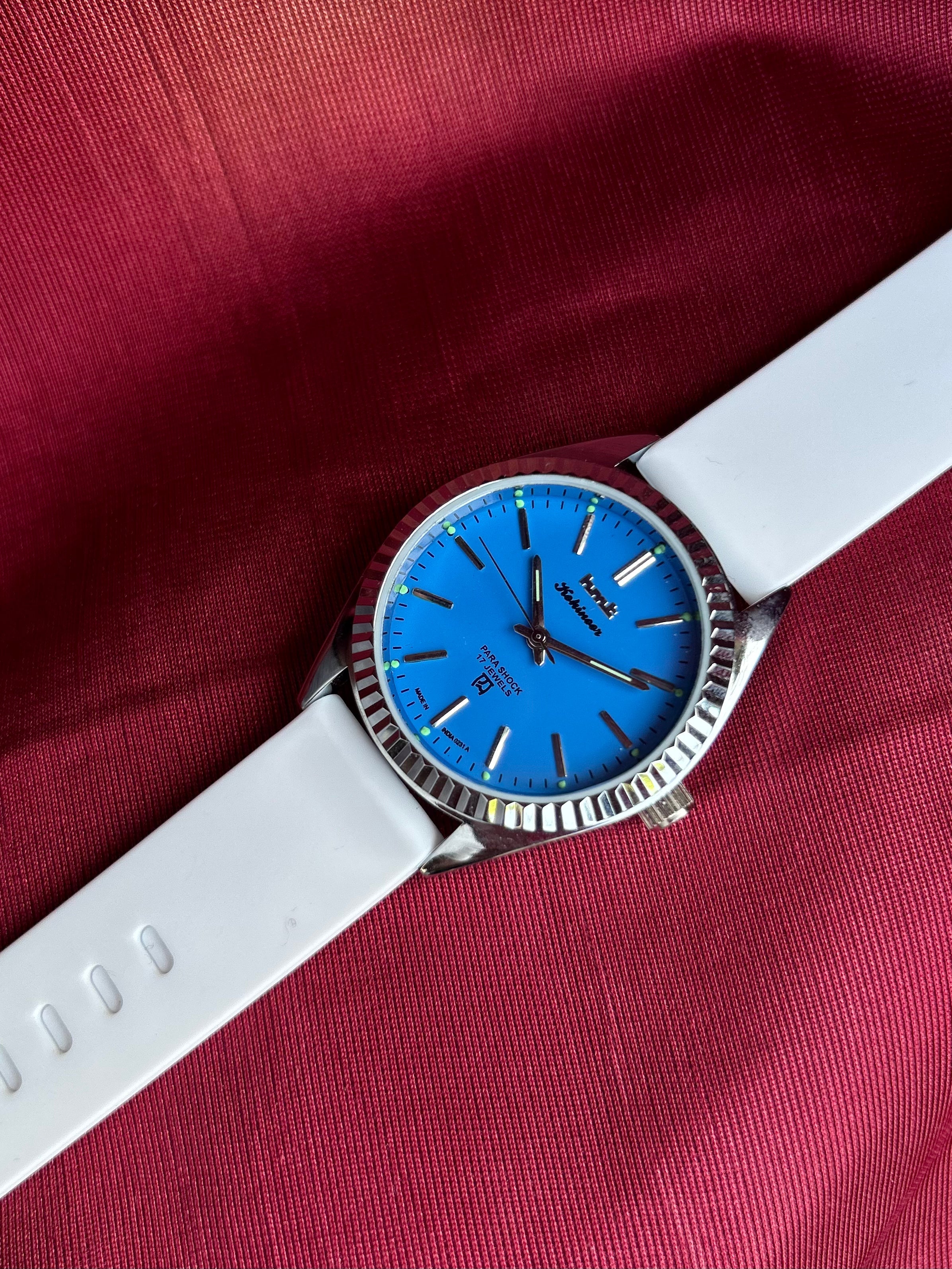 HMT Kohinoor Sky Blue Fluted