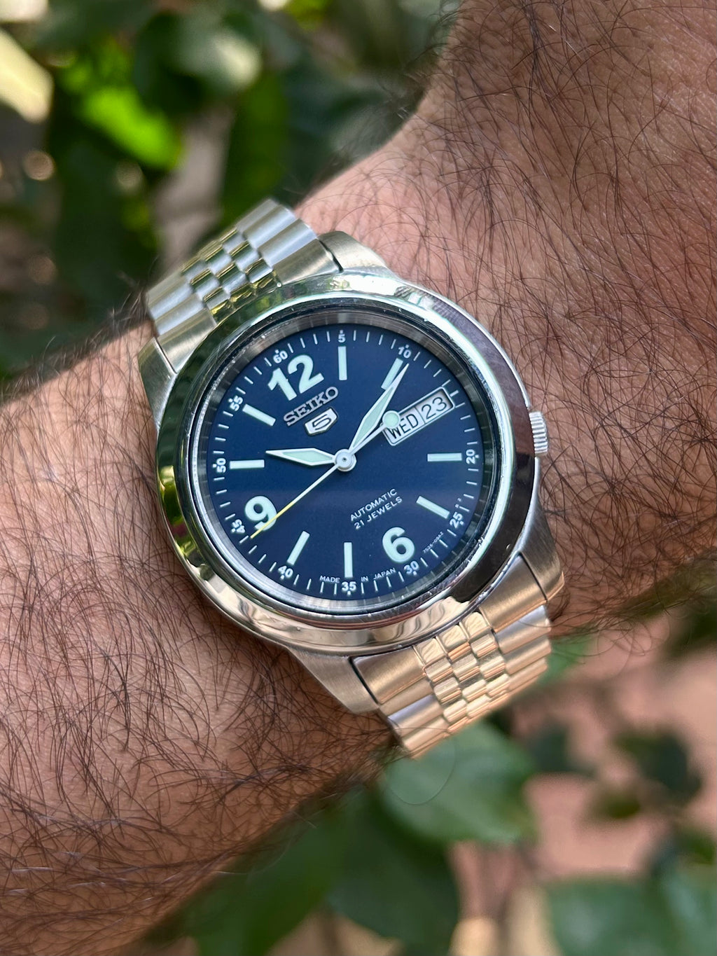 Seiko 5 Field Blue Dial  Automatic 7S26 Movement