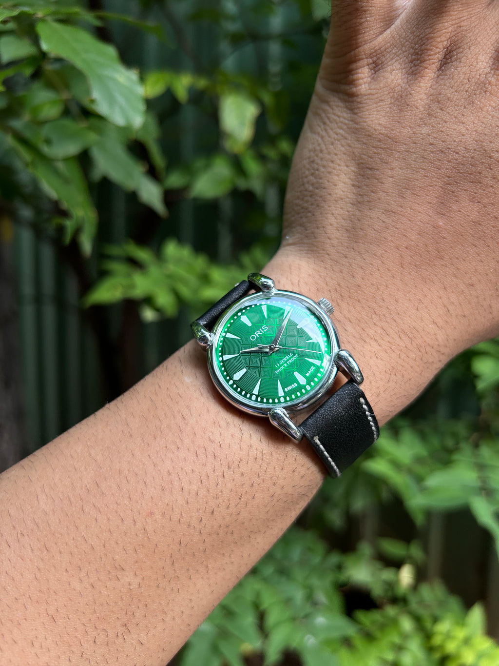 ORIS HAND WINDING SWISS  - GREEN