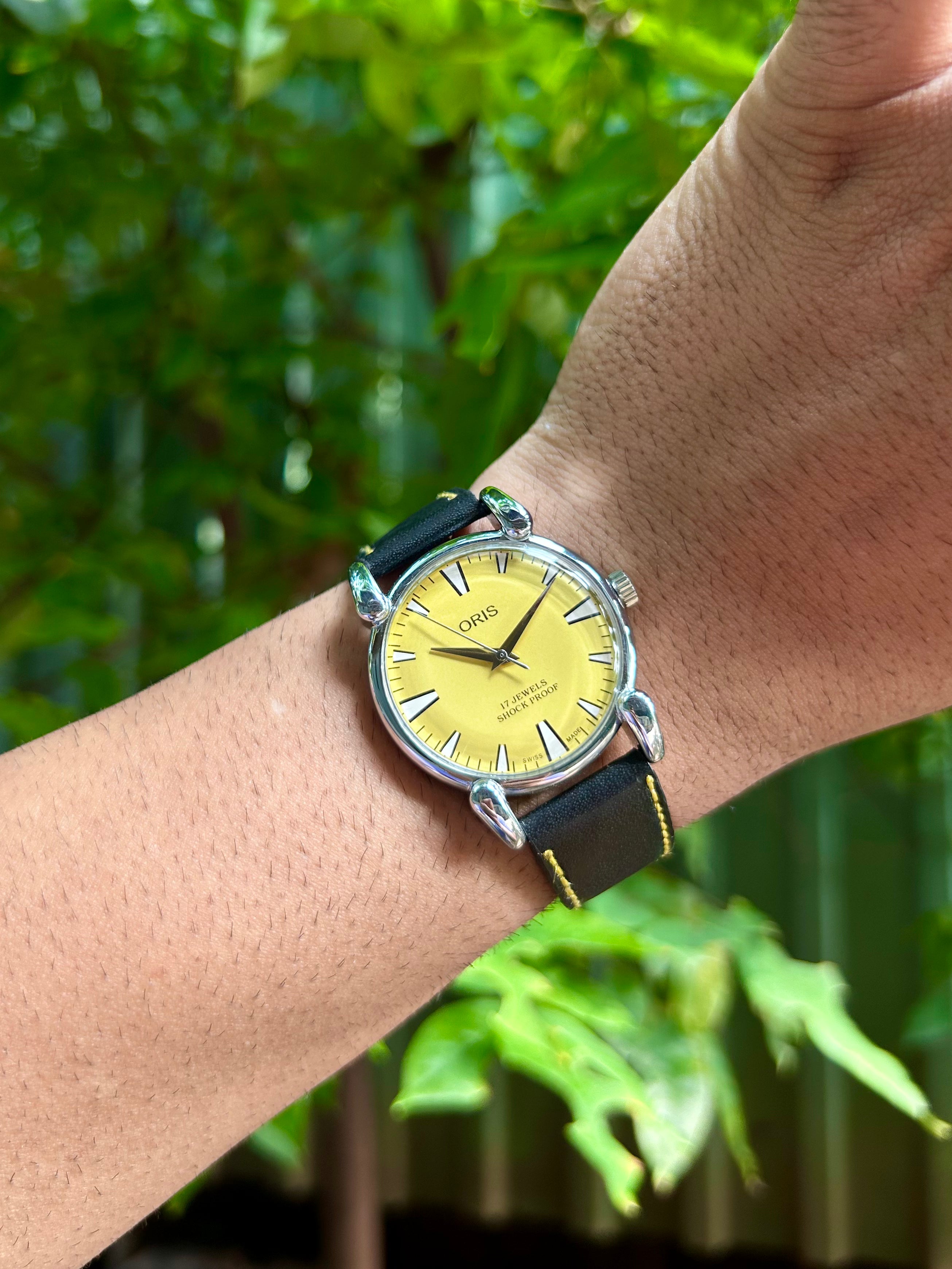 ORIS HAND WINDING SWISS  - YELLOW