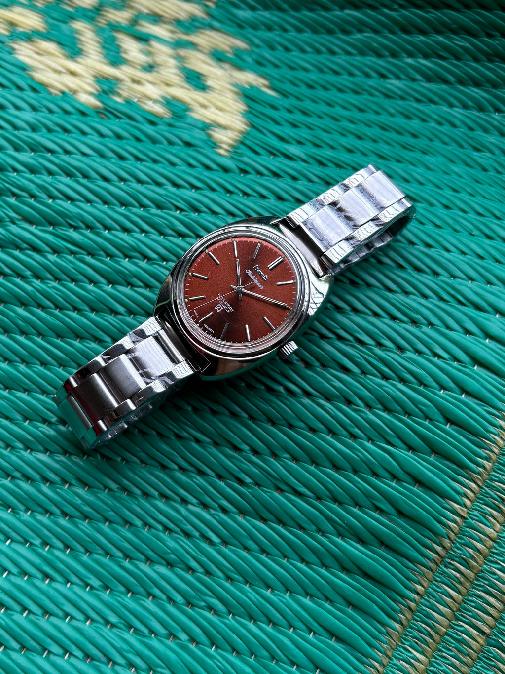 HMT Kohinoor Brown Sunburst