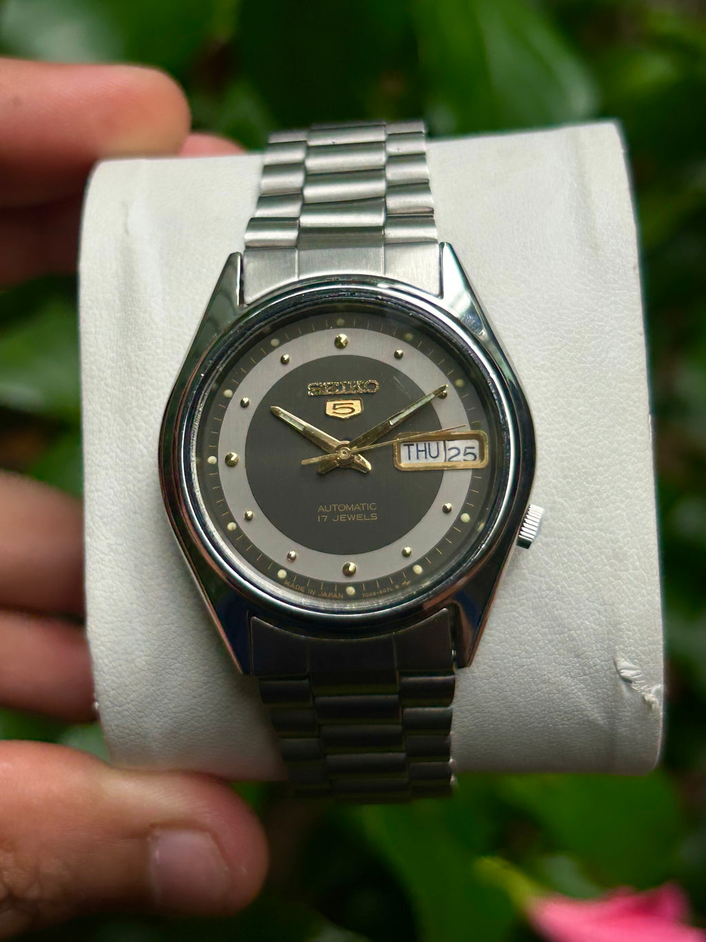 Seiko 5 1988 Motif Dial - Automatic Vintage Watch (Pre Owned)