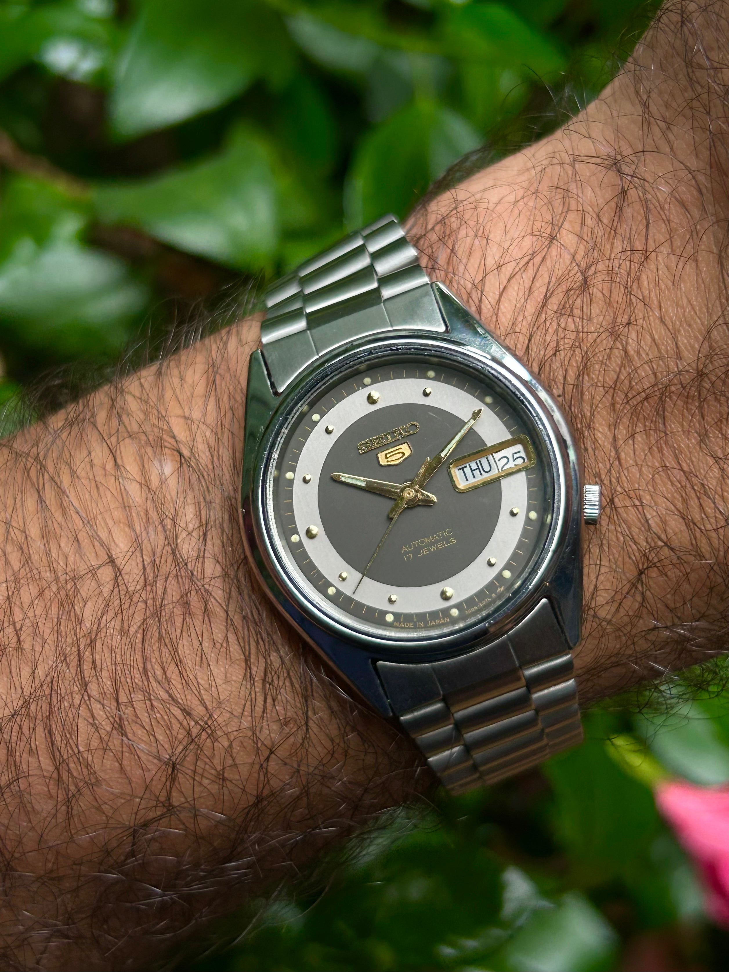 Seiko 5 1988 Motif Dial - Automatic Vintage Watch (Pre Owned)