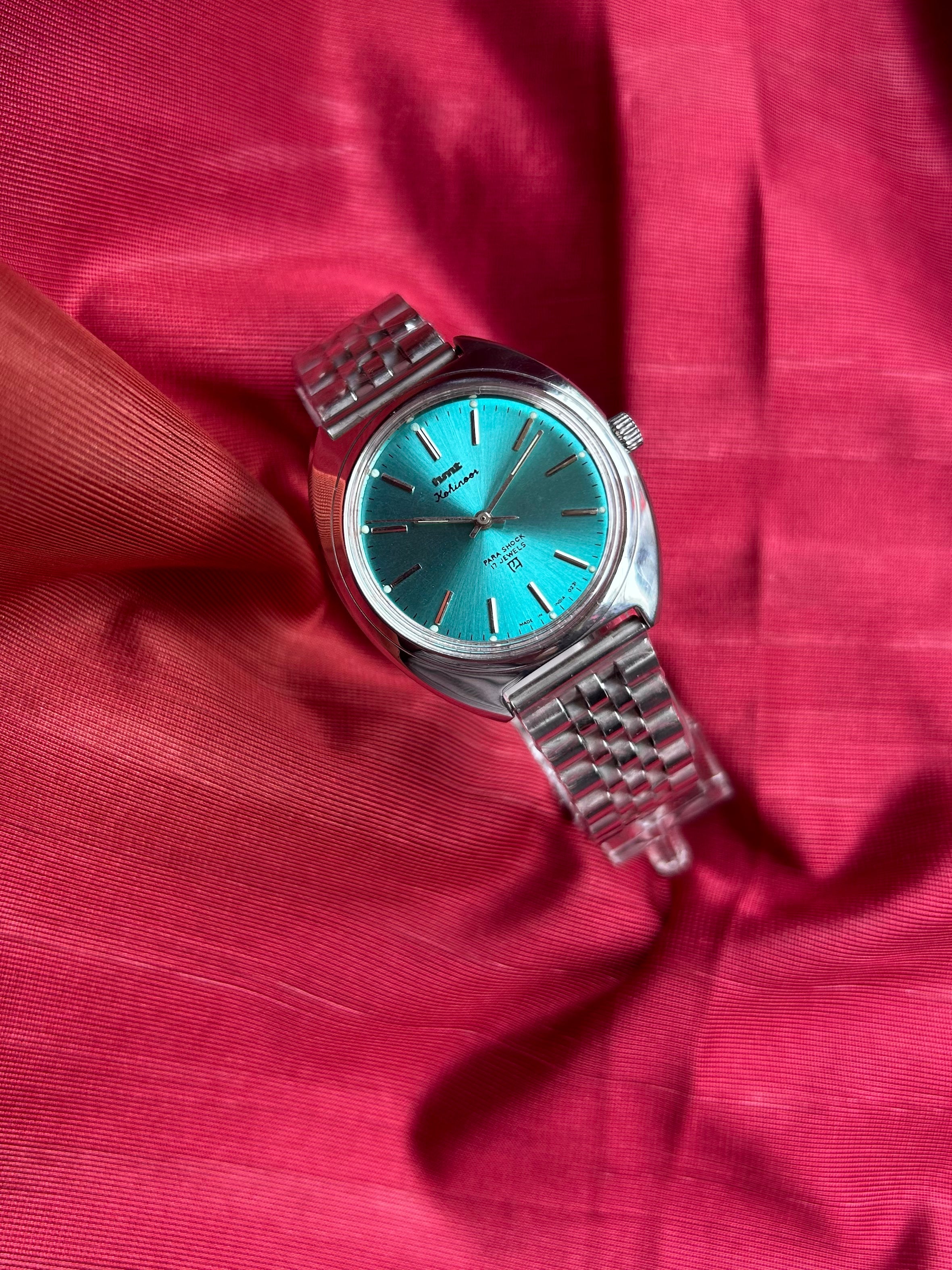 HMT Kohinoor Tiffany Blue Sunburst