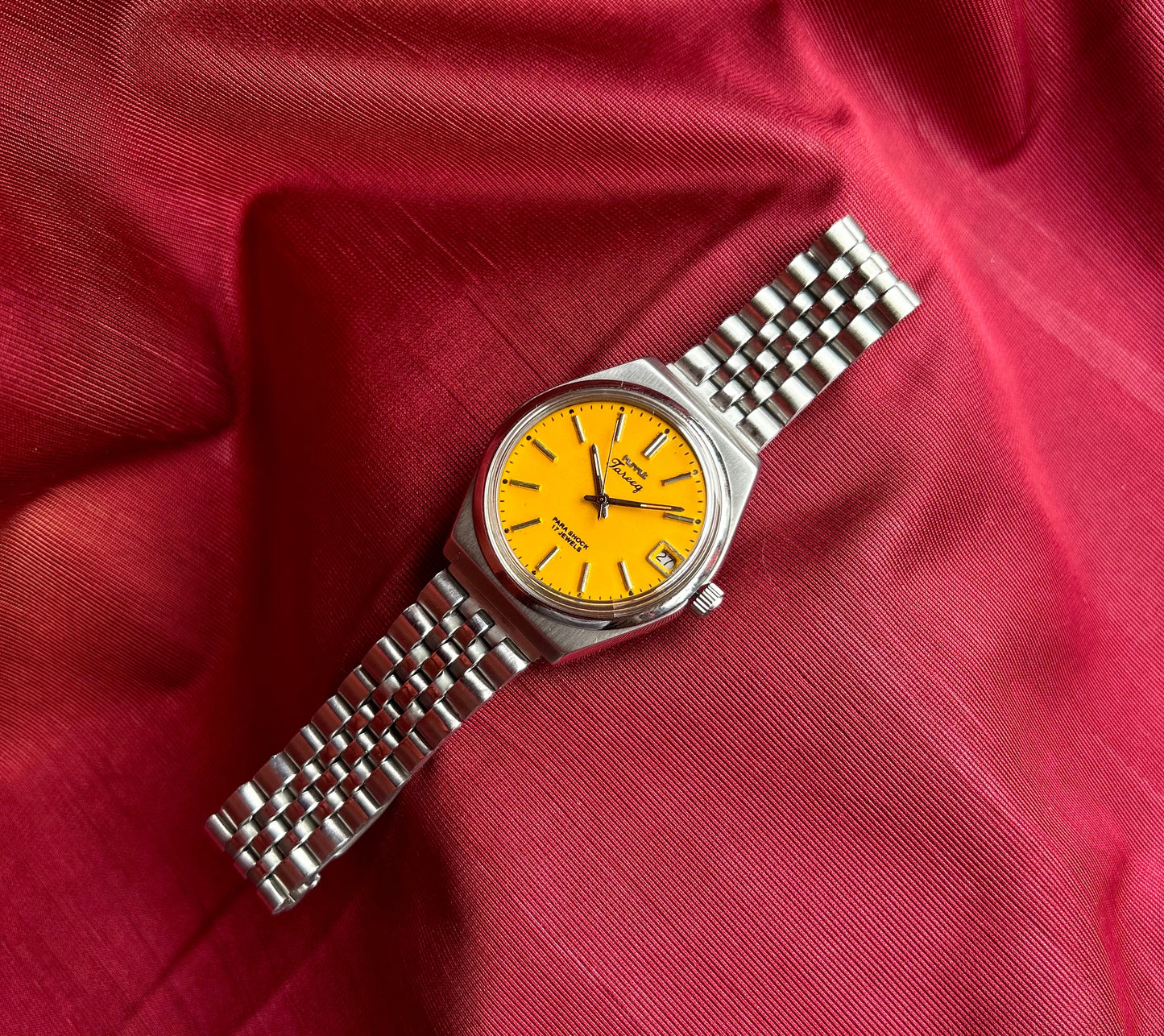 HMT Tareeq Yellow - Mod Watch