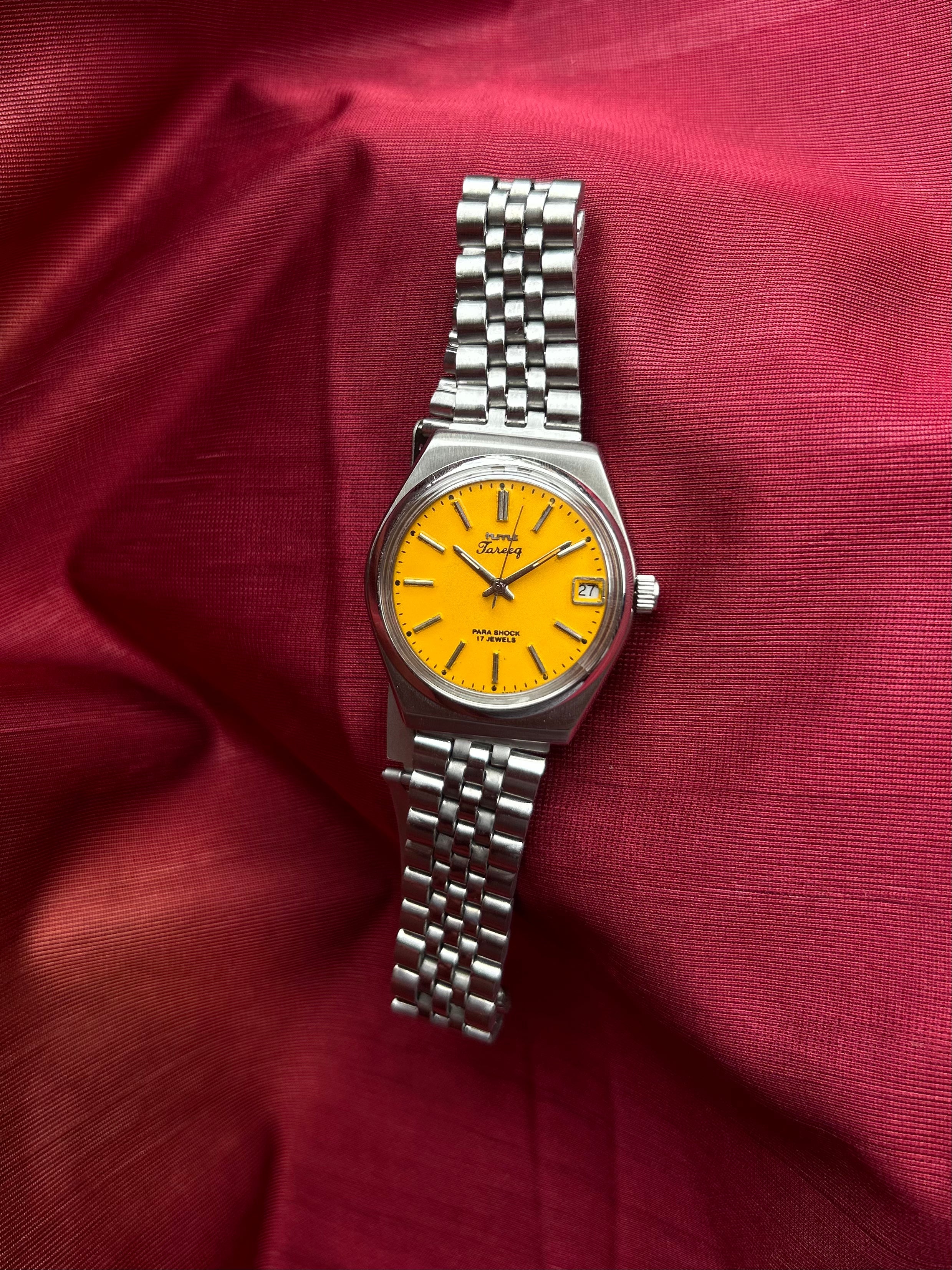 HMT Tareeq Yellow Handwinding Mod