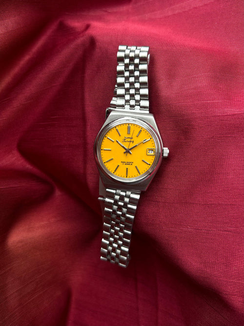 HMT Tareeq Yellow - Mod Watch