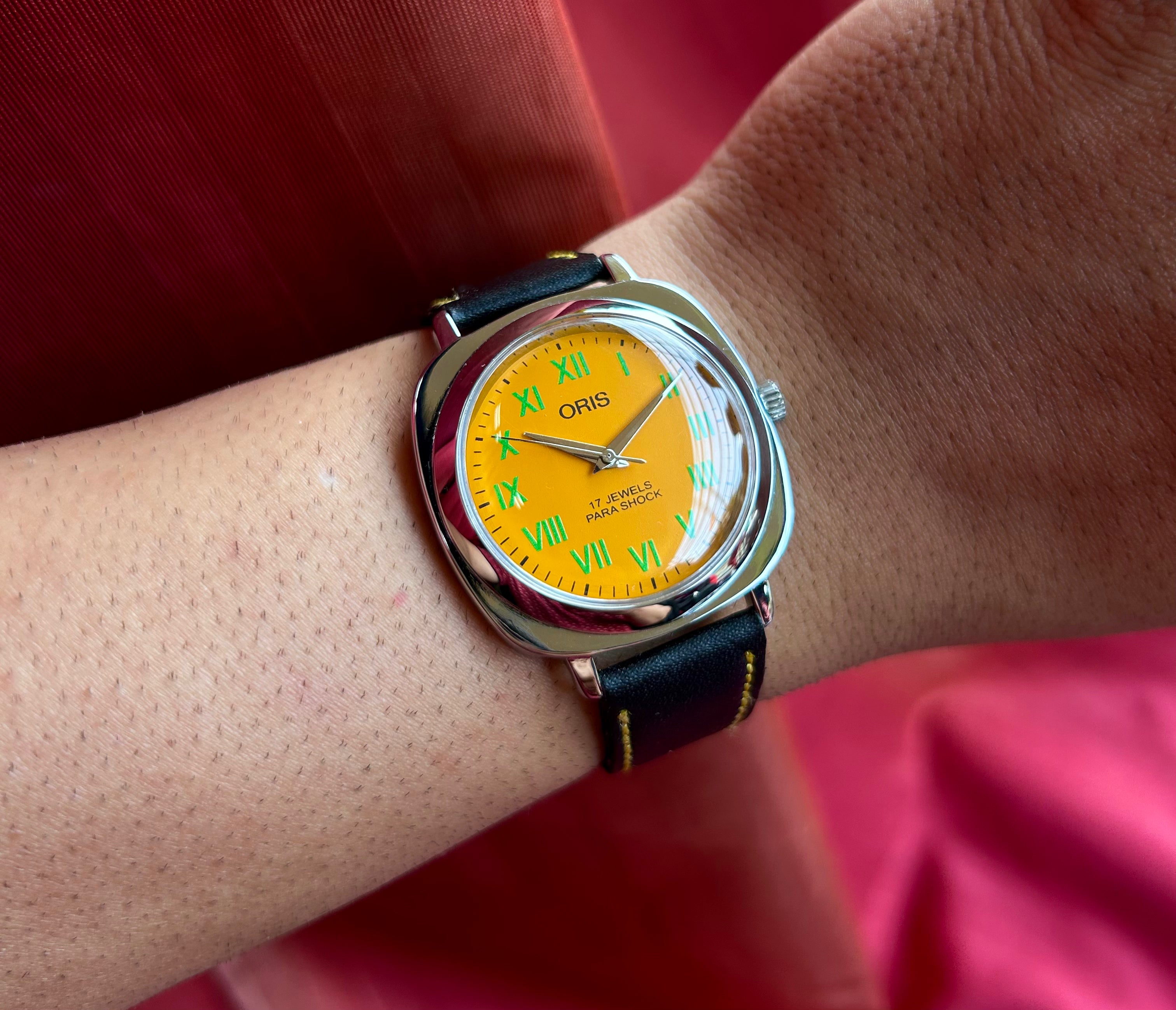 ORIS PANERAI SWISS WATCH - YELLOW