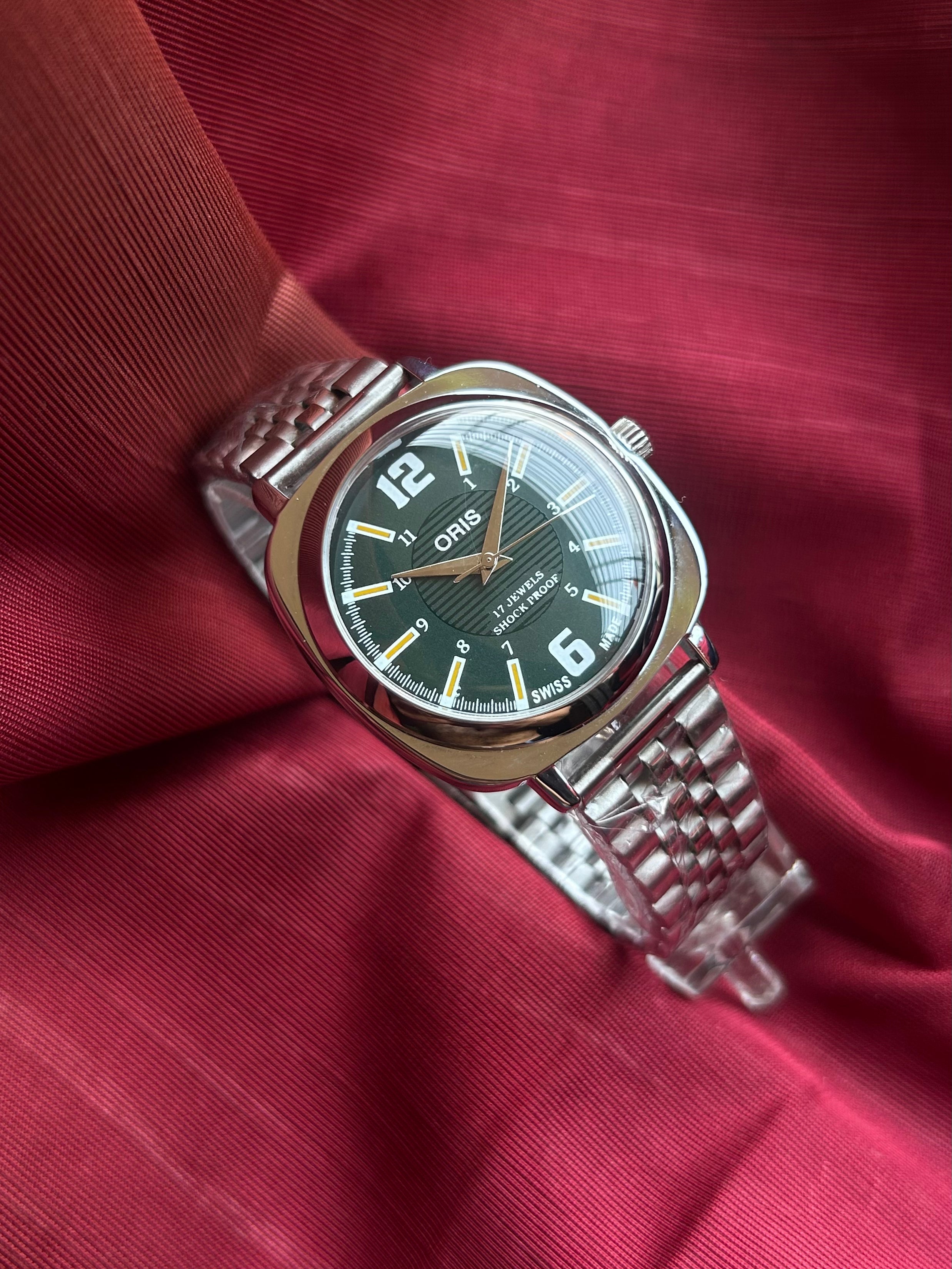 ORIS PANERAI SWISS WATCH - DARK GREEN