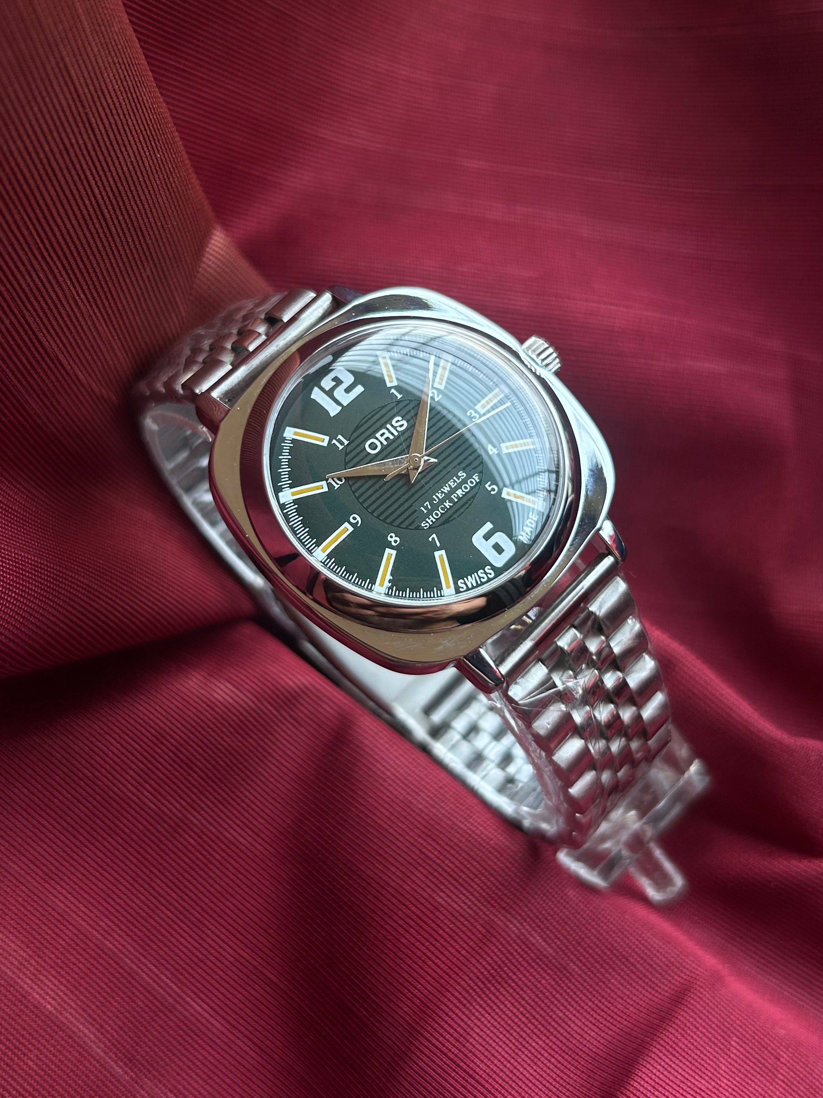 ORIS PANERAI SWISS WATCH - DARK GREEN