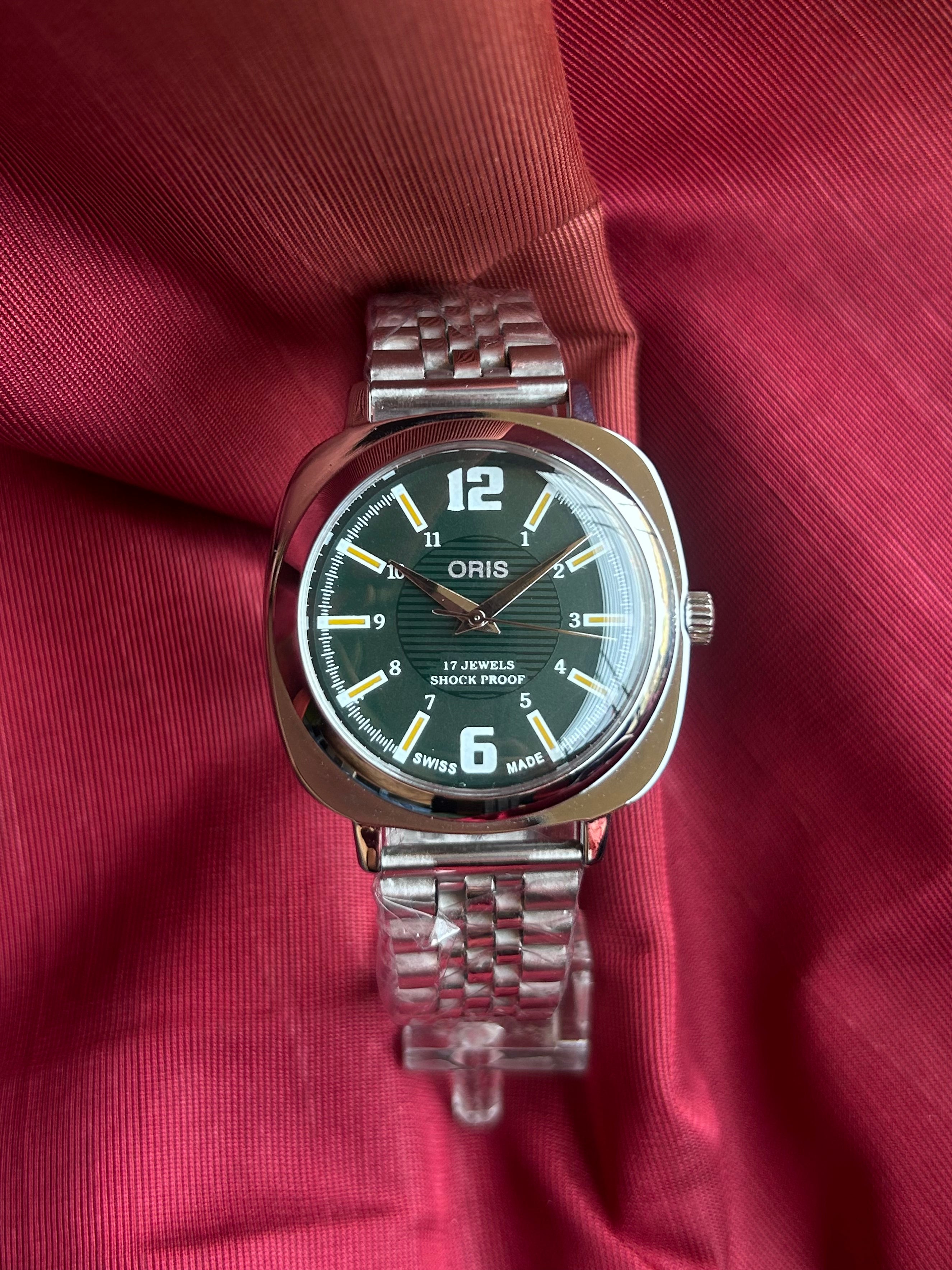 ORIS PANERAI SWISS WATCH - DARK GREEN