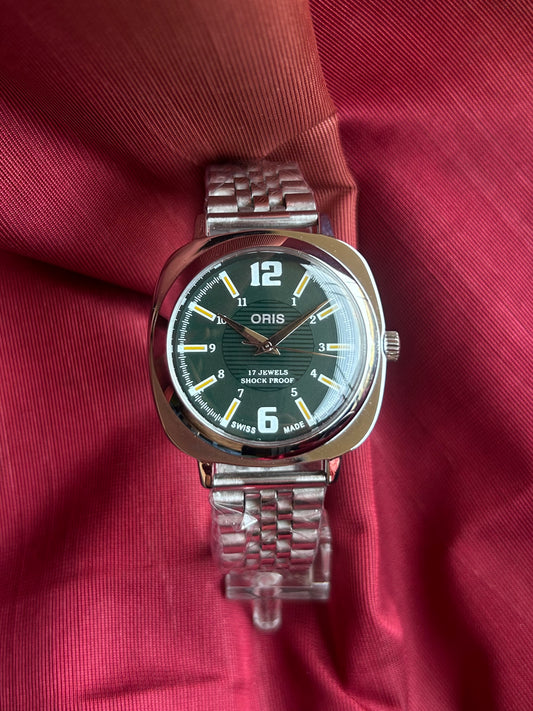 ORIS PANERAI SWISS WATCH - DARK GREEN